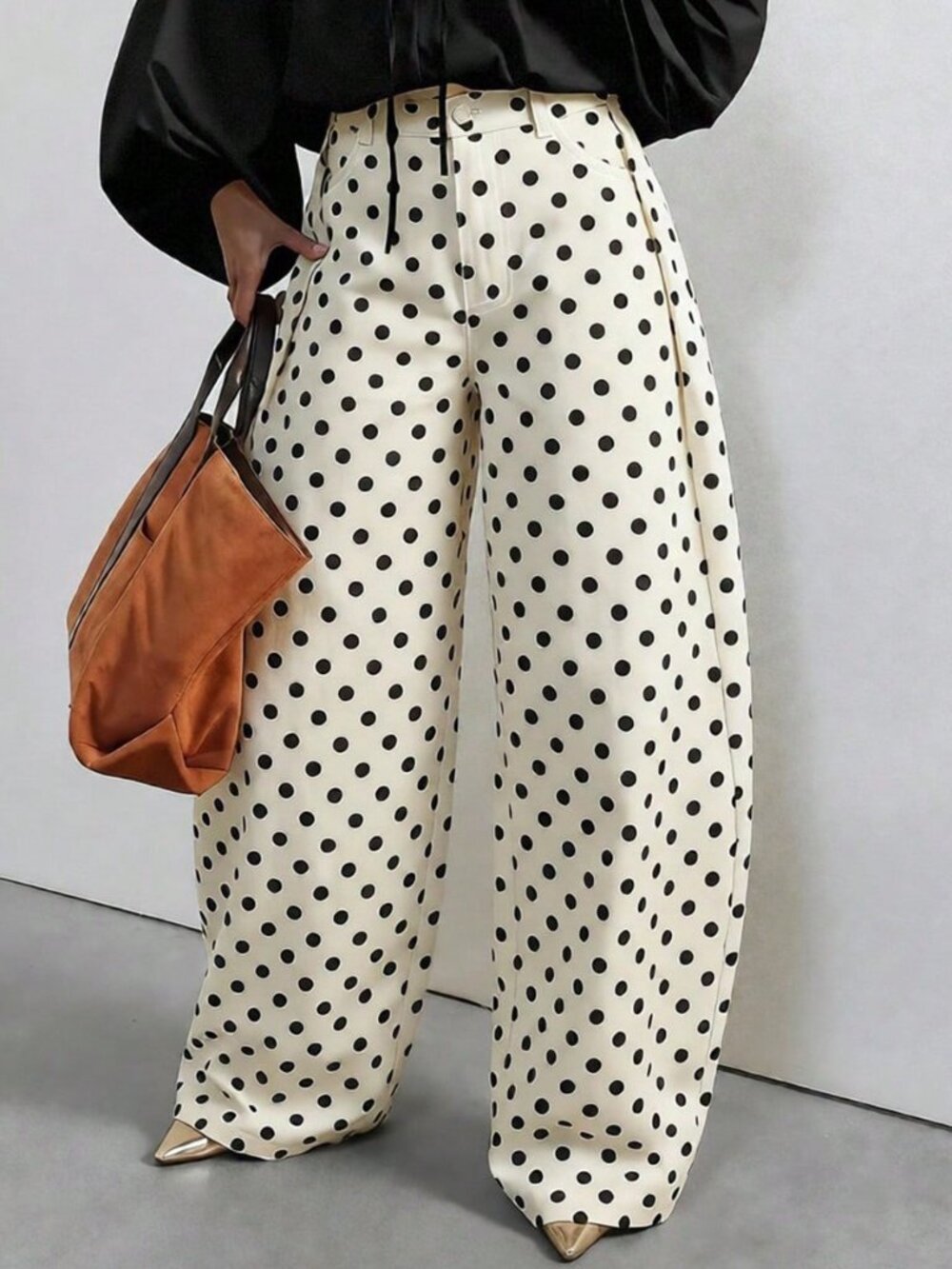 Multicolor Casual Women's Low Rise Baggy Barrel Jean Pant